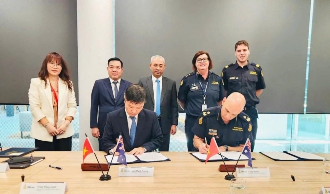 Việt Nam và Australia mở rộng hợp tác kiểm soát hải quan