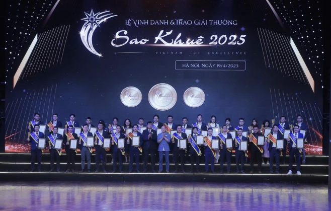 198 nền tảng, dịch vụ, giải pháp số xuất sắc được trao Giải thưởng Sao Khuê 2025